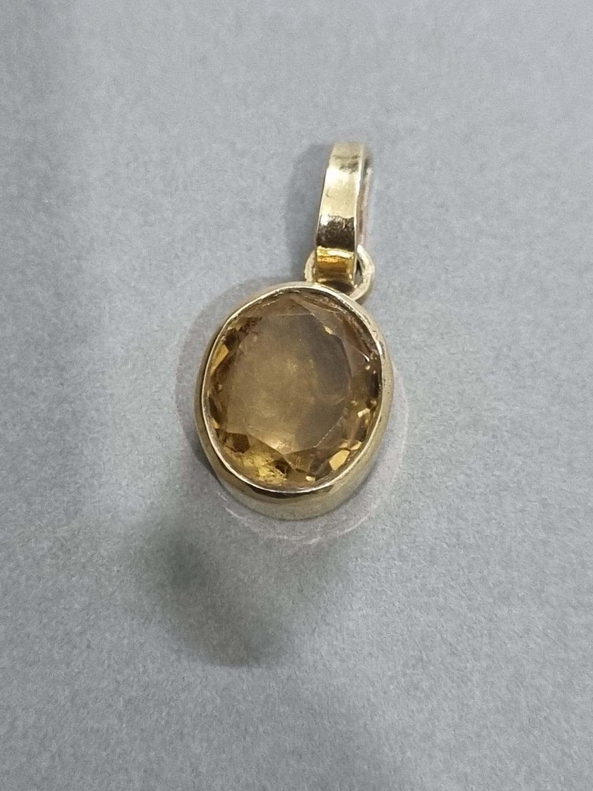 Yellow Topaz pendant image 1