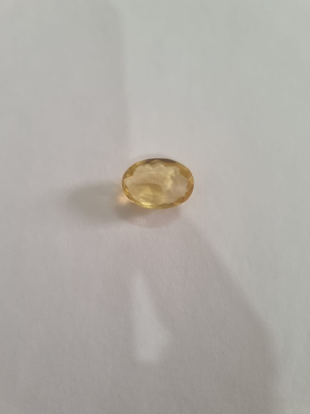 Yellow Topaz stone | Golden Topaz Stone | 3 ratti | With Certificate ...
