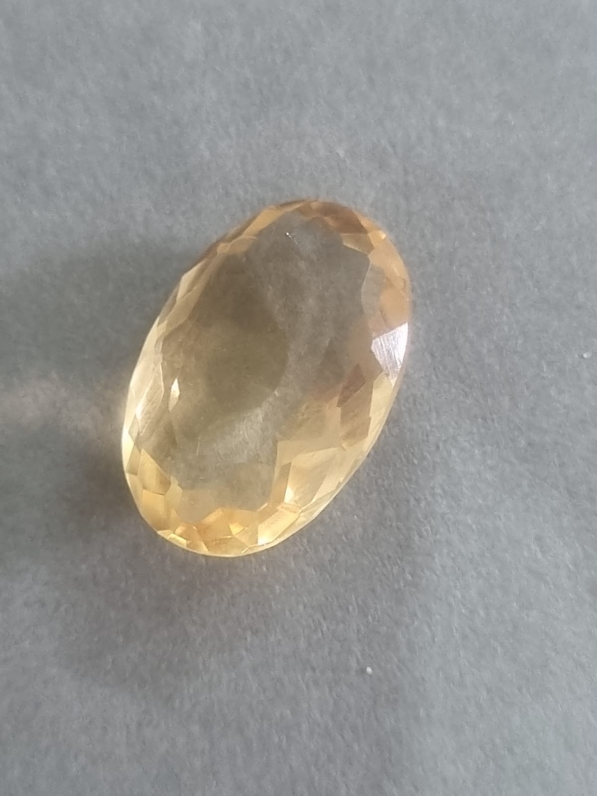 Yellow Topaz stone | Golden Topaz stone | 12 Carat 