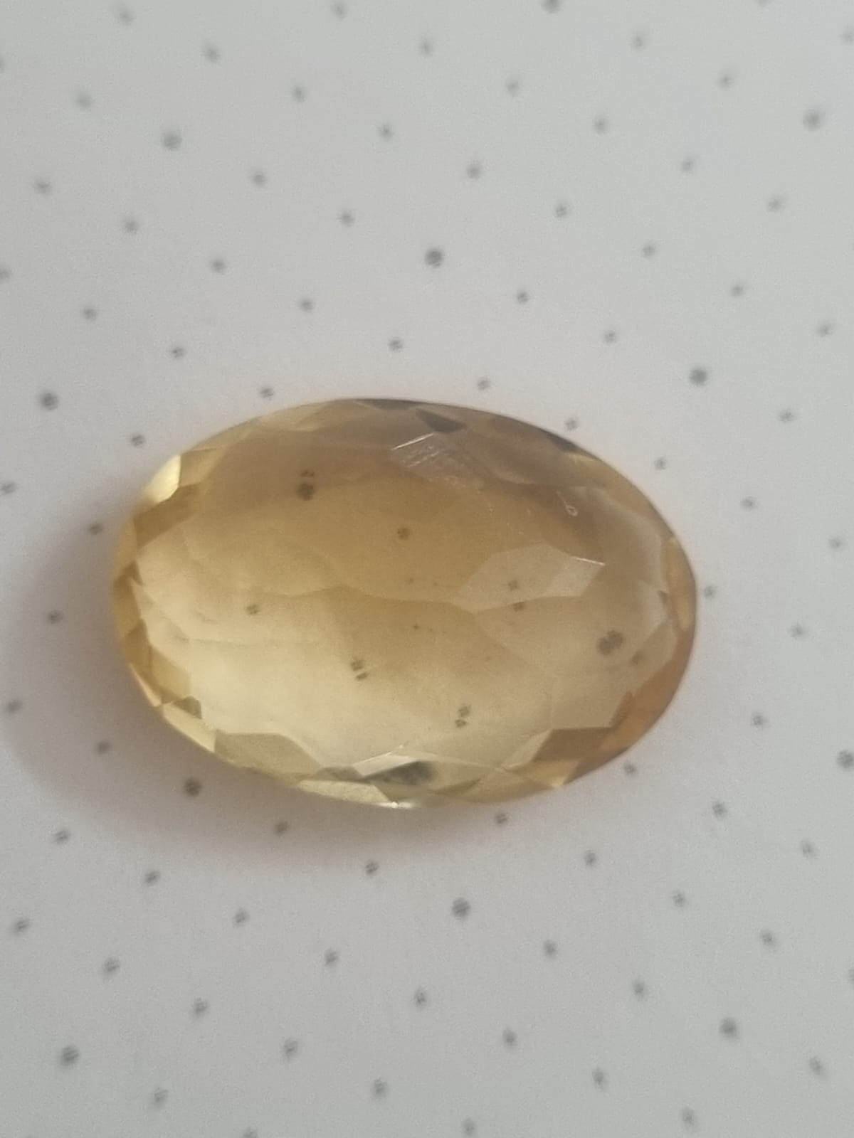 Yellow Topaz stone | Golden Topaz stone | 12 Ratti 