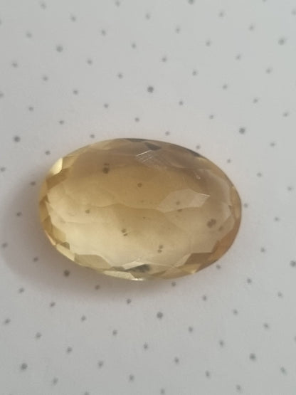 Yellow Topaz stone | Golden Topaz stone | 12 Ratti 