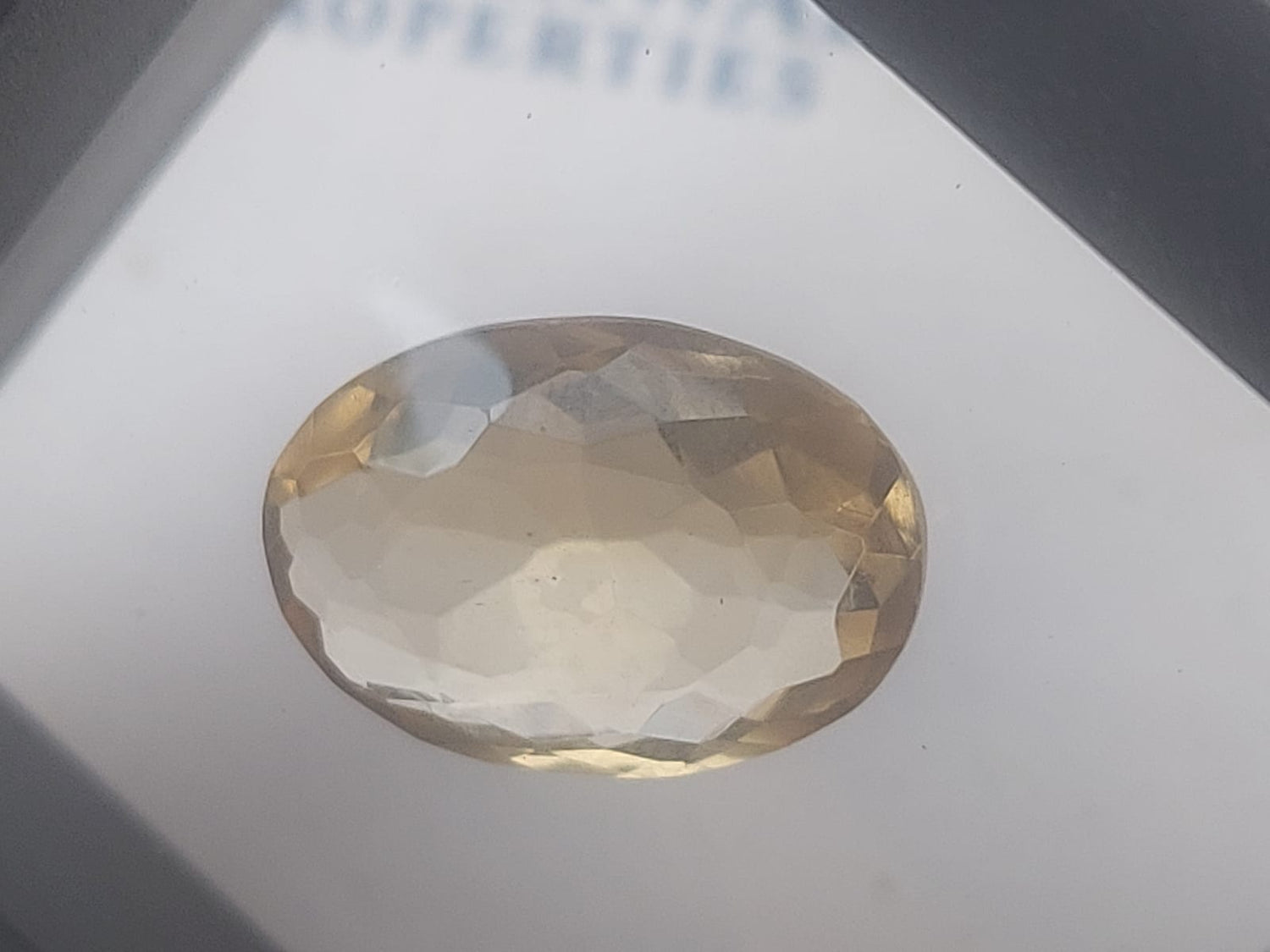 Yellow Topaz stone | Golden Topaz stone | 14 Carat 