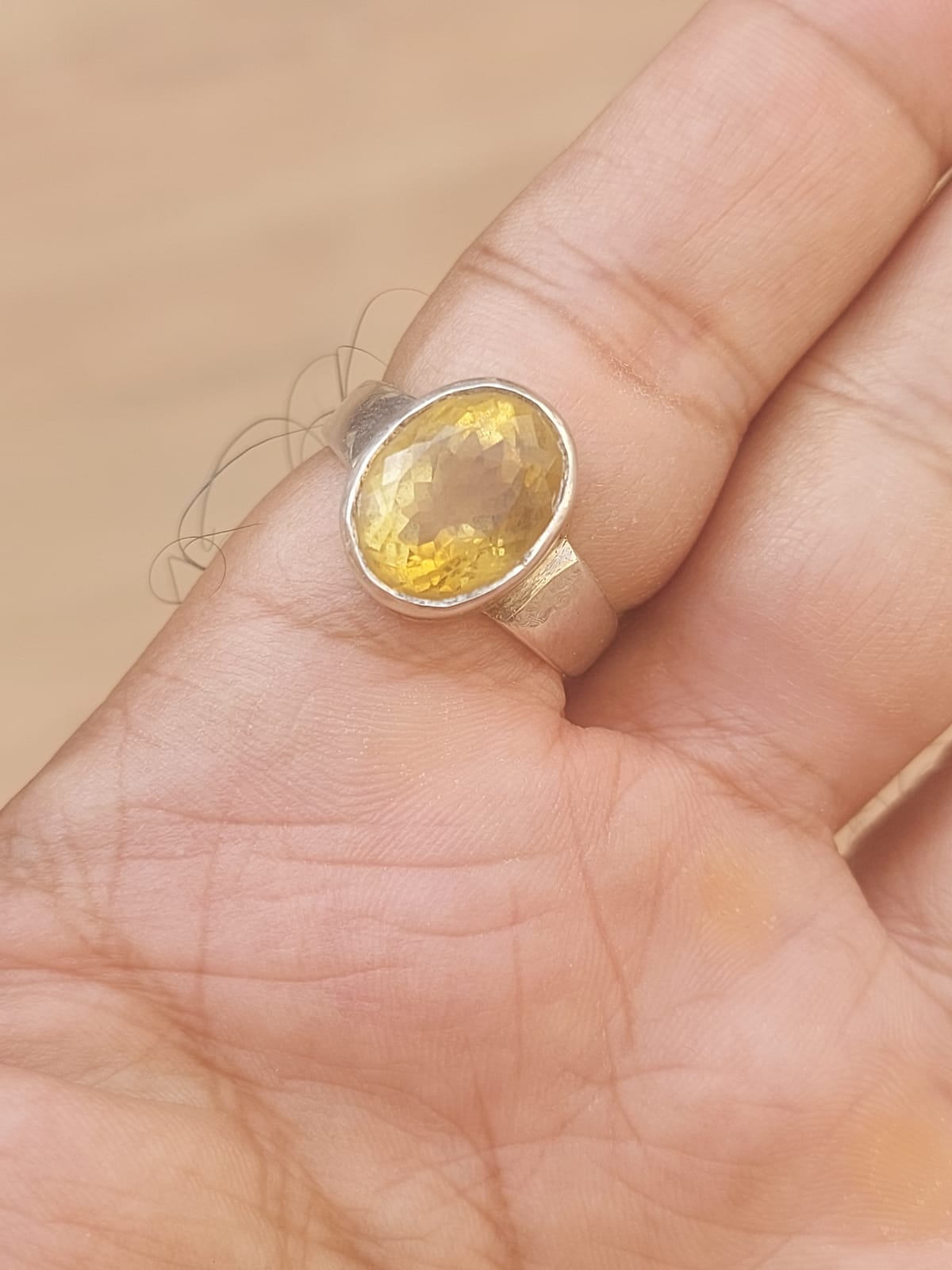 Yellow Topaz stone pendant img