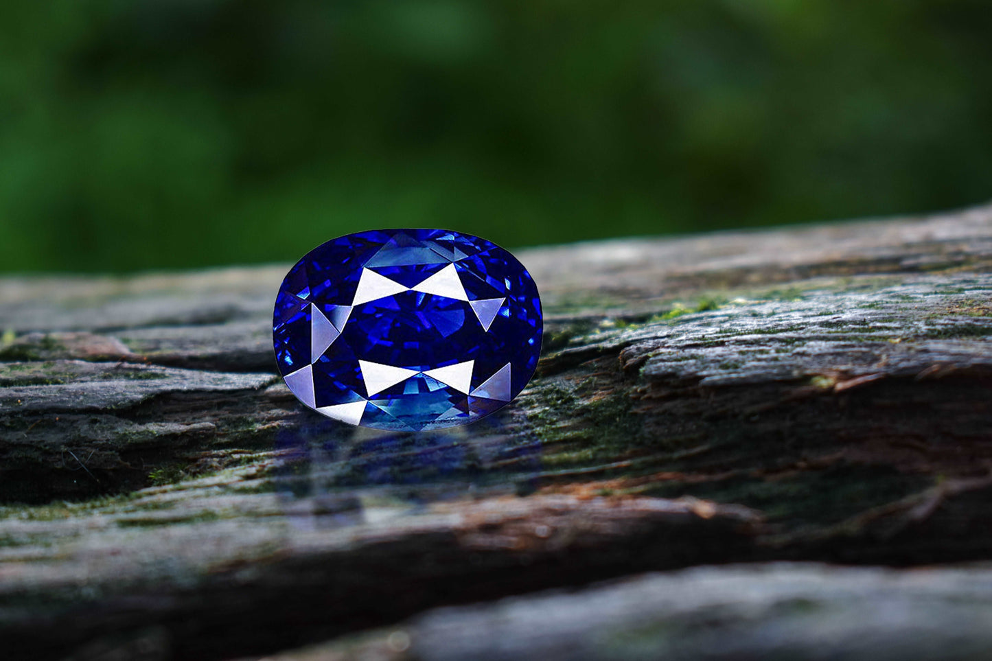 Vedic Crystals Super Premium Ceylon Blue sapphire gemstone (neelam nag) stone ratti best price image 4