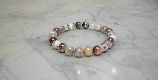 botswana agate bracelet