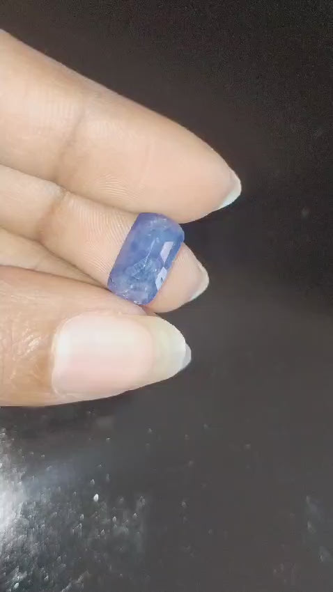 Blue Sapphire stone | Neelam Stone | Ceylon (Sri Lanka) | 7 Carat