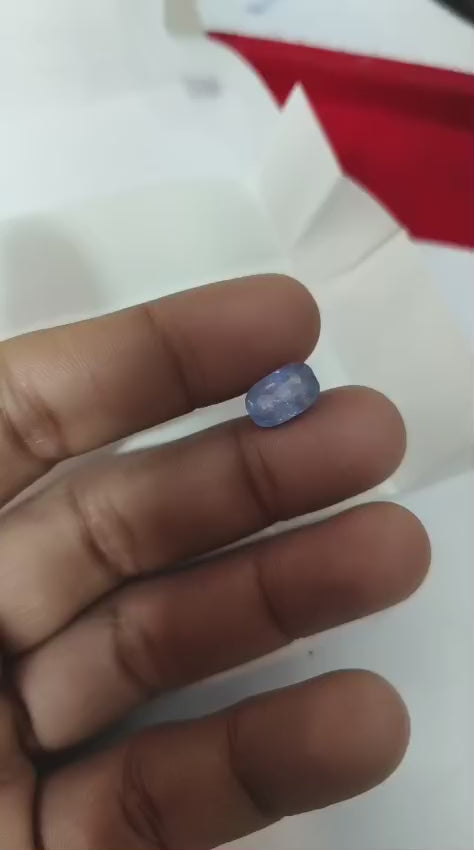 Blue Sapphire | Neelam stone | Ceylon | 5 ratti 