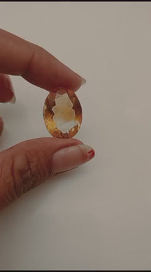 13 Carat Yellow Citrine stone