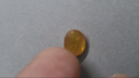 Pukhraj stone | Yellow Sapphire stone | 6 Carat