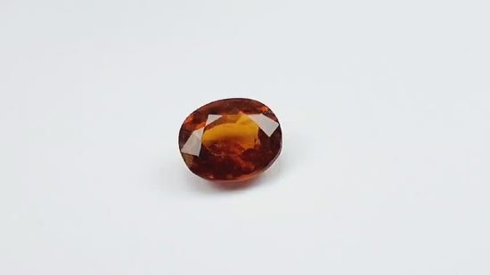 6 Carat Hessonite stone | 6 ct Gomed | Sri Lanka | Gomedhikam