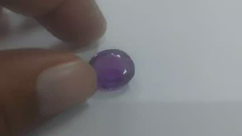 Amethyst stone | Jamunia stone | Katela stone | 8.5 carat | With Certificate