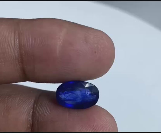 Vedic Crystals Blue sapphire gemstone (neelam nag) stone 9 ratti best price image 321 4