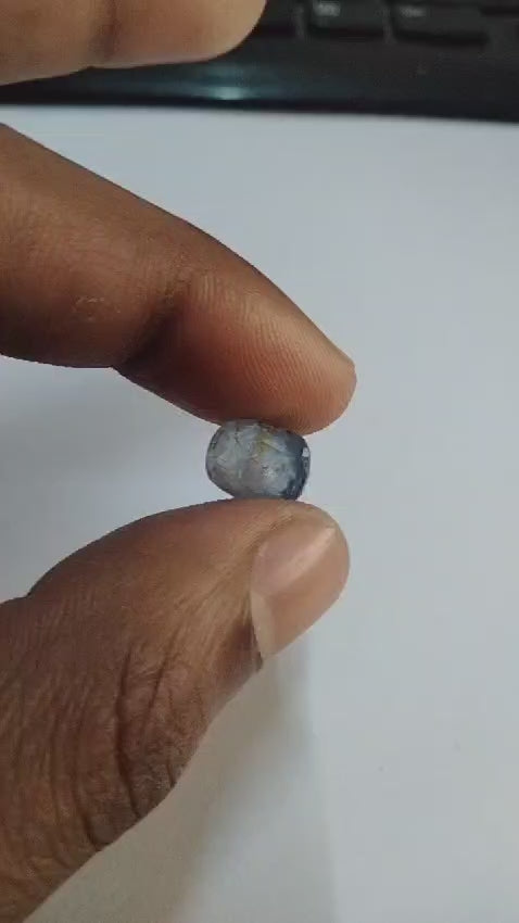  Blue Sapphire stone | Neelam stone | Ceylon (Sri Lanka) | 5 Carat