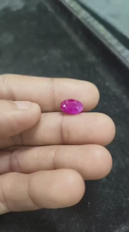7 Ratti Ruby Stone | Burmese