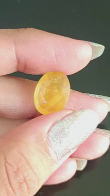 8 Ratti Pukhraj | 8 ratti Yellow Sapphire stone | Bangkok