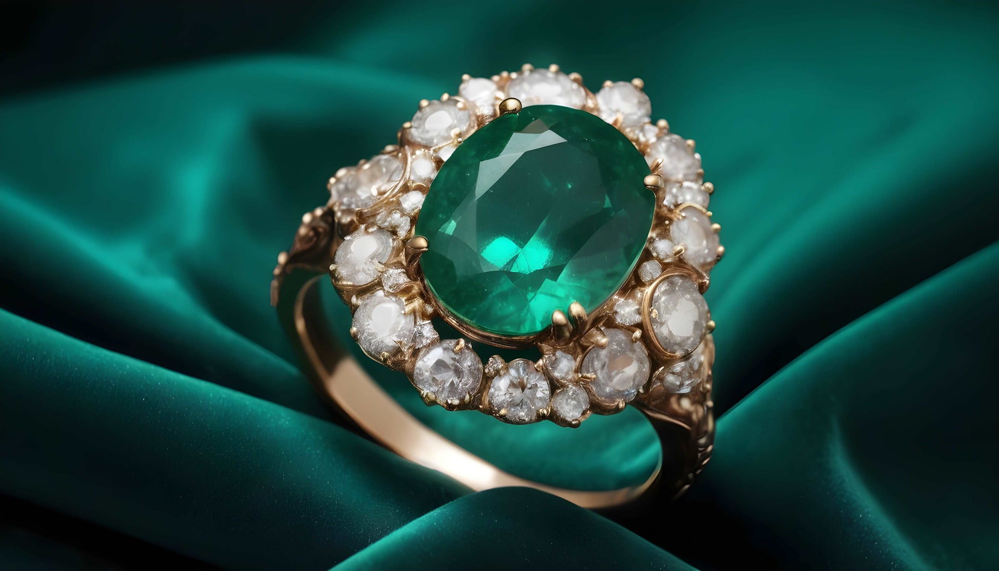 Vedic crystals Super Premium Emerald gemstone (Panna nag) best price image 1